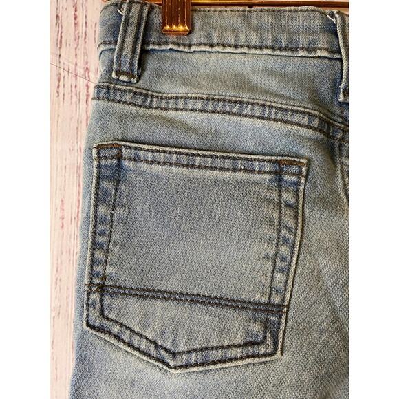 Cat & Jack Slim Super Stretch Blue Jeans Girls Sz 6 - Picture 10 of 12